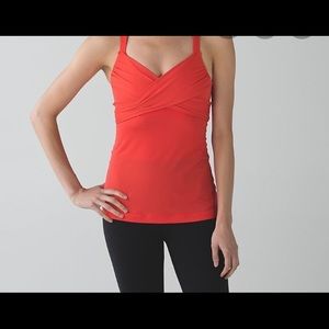 Lululemon wrap top never worn